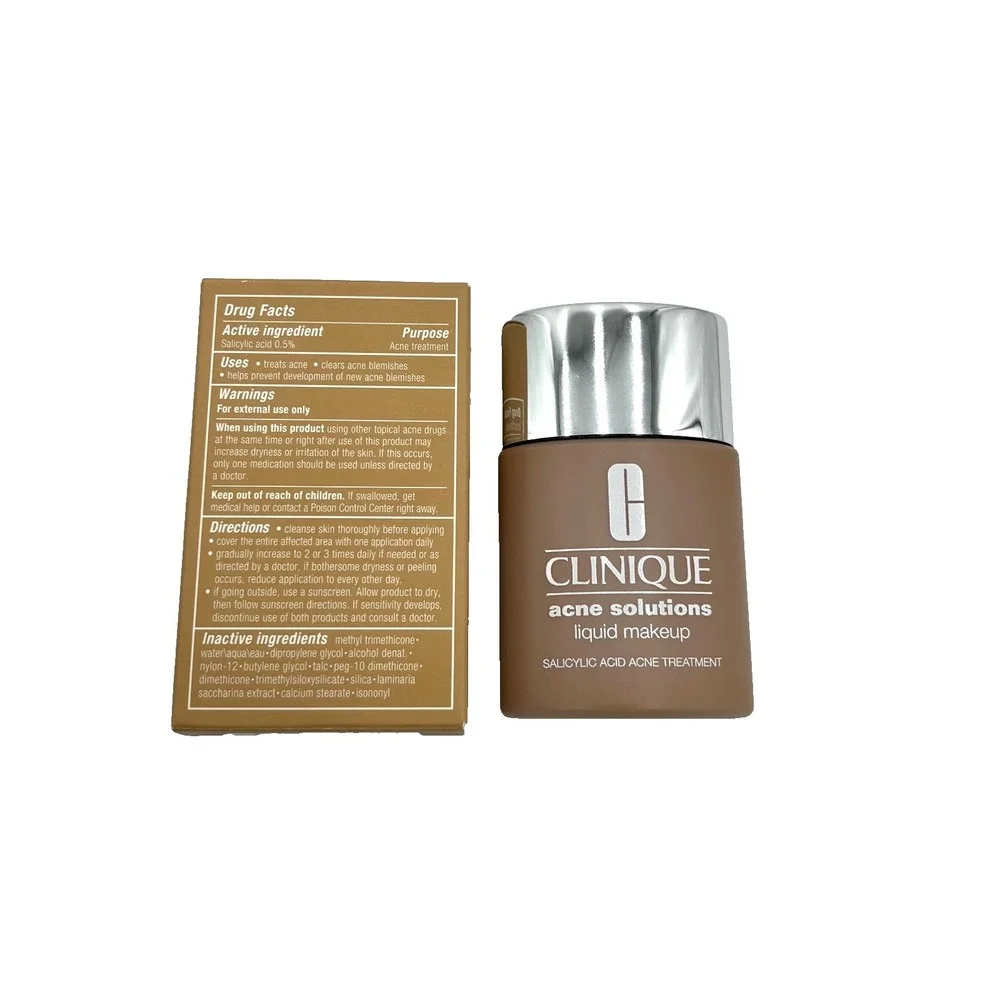 Clinique Acne Solutions Liquid Makeup 06 Fresh Sand (M-N) CN 90 Sand (M)
